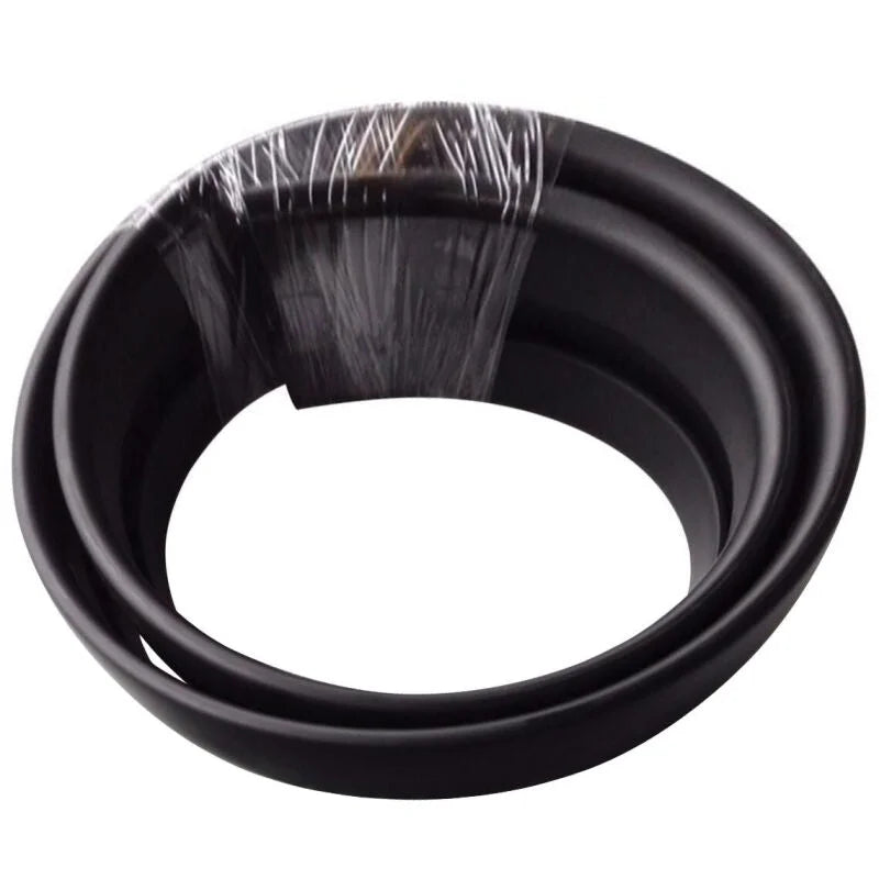 Westin Sportsman Grille Guard Rubber Strip Repl - Black - Side View