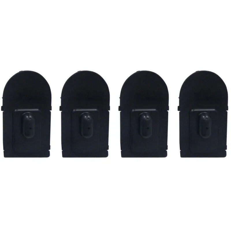 Westin Step Board Black Plastic Light Cavity Cover 2/pkg - Black - Side View