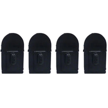 Load image into Gallery viewer, Westin Step Board Black Plastic Light Cavity Cover 2/pkg - Black - Side View