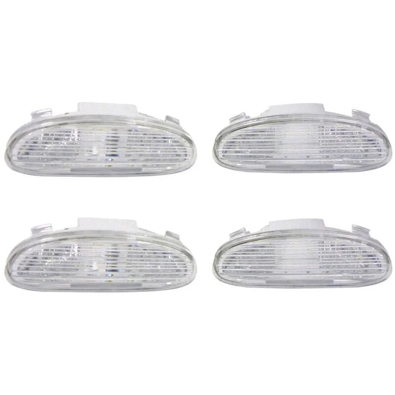 Westin Step Board Light Lens w/ Back Cavity 4/pkg - Clear - Side View