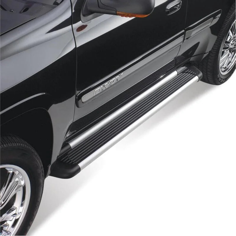 Westin Sure-Grip Aluminum Running Boards 72 in - Brushed Aluminum - Side View