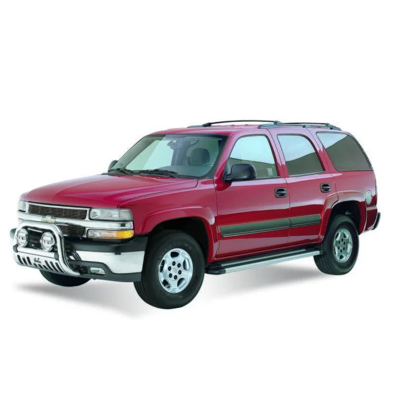 Westin Sure-Grip Aluminum Running Boards 79 in - Brushed Aluminum - Back View