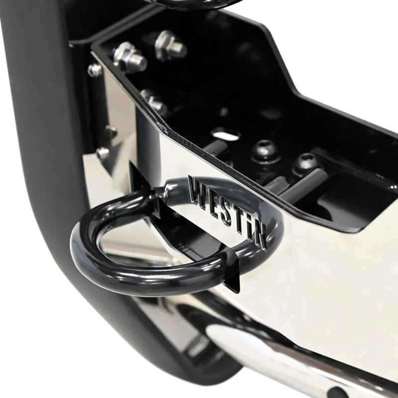 Westin Tow Hook (1 per) - Black - Side View