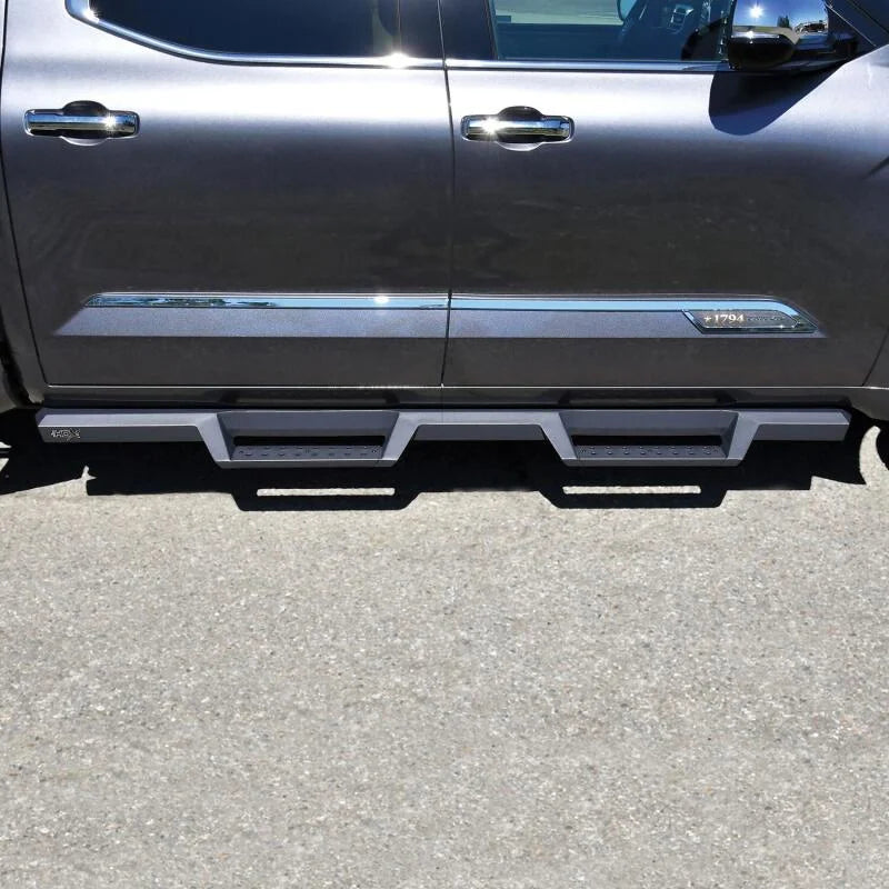 Westin Toyota Tundra CrewMax 2022 Drop Nerf Step Bars - Textured Black - Additional View 5