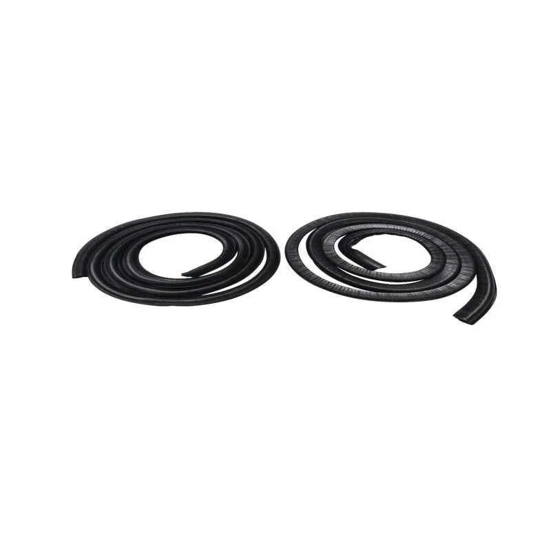 Westin Trim Seal Gasket (Gap Strip) for 93 in Molded Step Board - Black - Side View