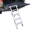 Load image into Gallery viewer, Westin Truck-Pal Tailgate Ladder - Aluminum - Side View