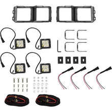 Load image into Gallery viewer, Westin Universal Light Kit for Outlaw Front Bumpers - Textured Black - Side View
