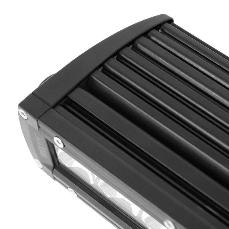 Westin Xtreme LED Light Bar Low Profile Single Row 30 inch Flood w/5W Cree - Black - Back View