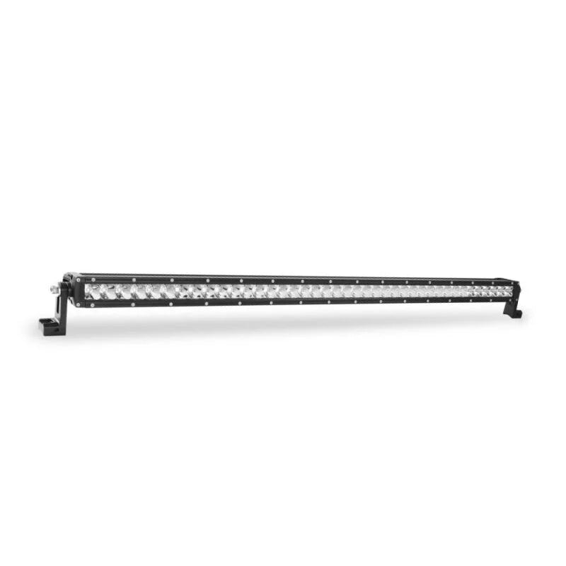Westin Xtreme LED Light Bar Low Profile Single Row 40 inch Flex w/5W Cree - Black - Side View