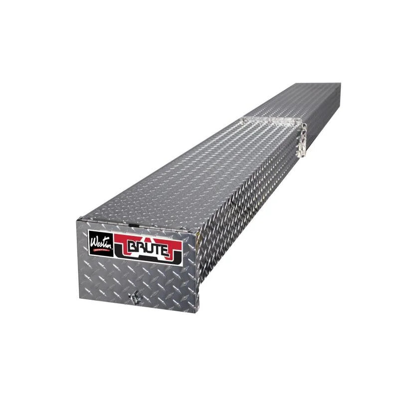 Westin/Brute Almn Conduit Carier 121.5in (w/install kit) - Aluminum - Side View
