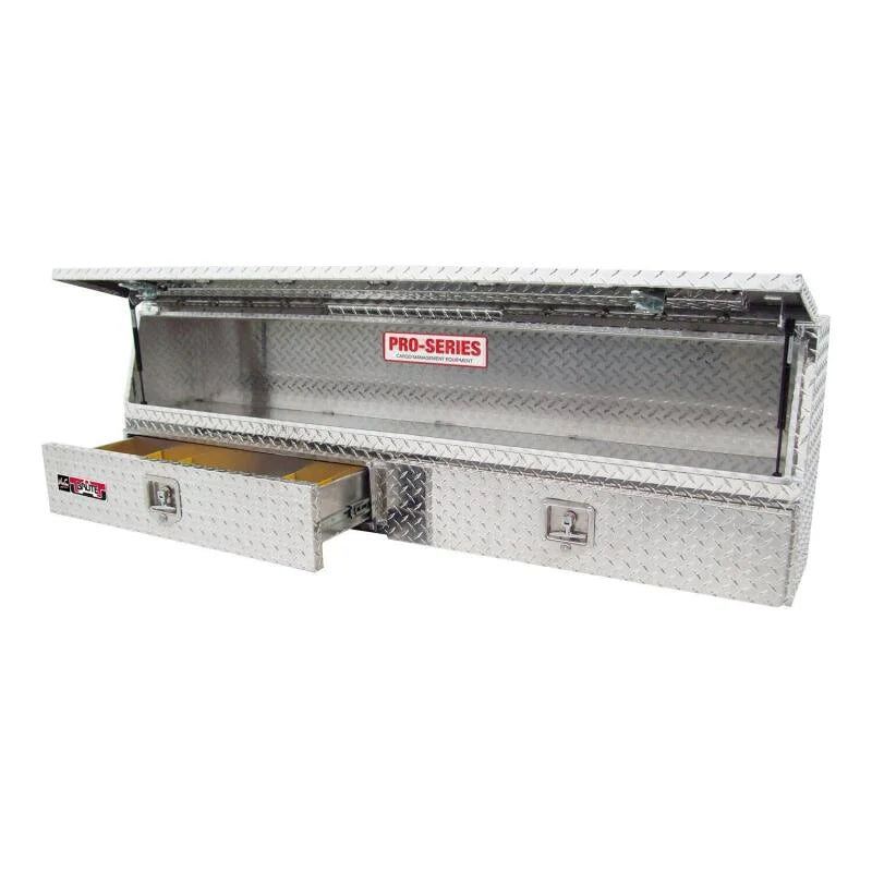 Westin/Brute Contractor TopSider 88in w/ Drawers & Doors - Aluminum - Main Product View