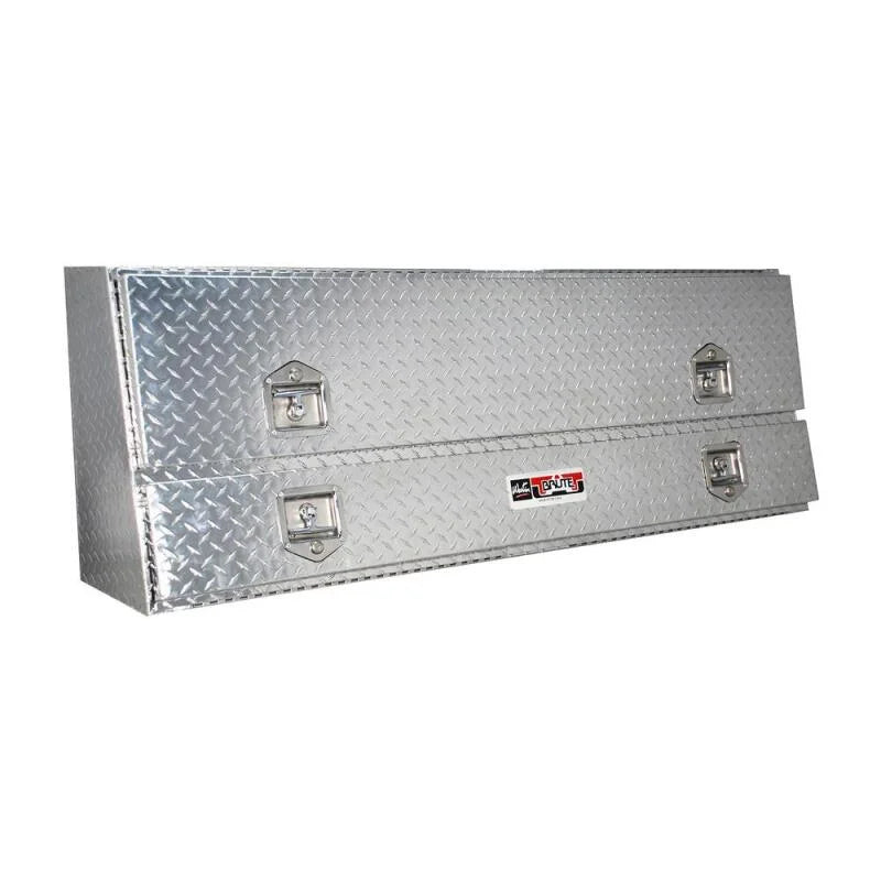 Westin/Brute Contractor TopSider 90in w/ Doors - Aluminum - Main Product View