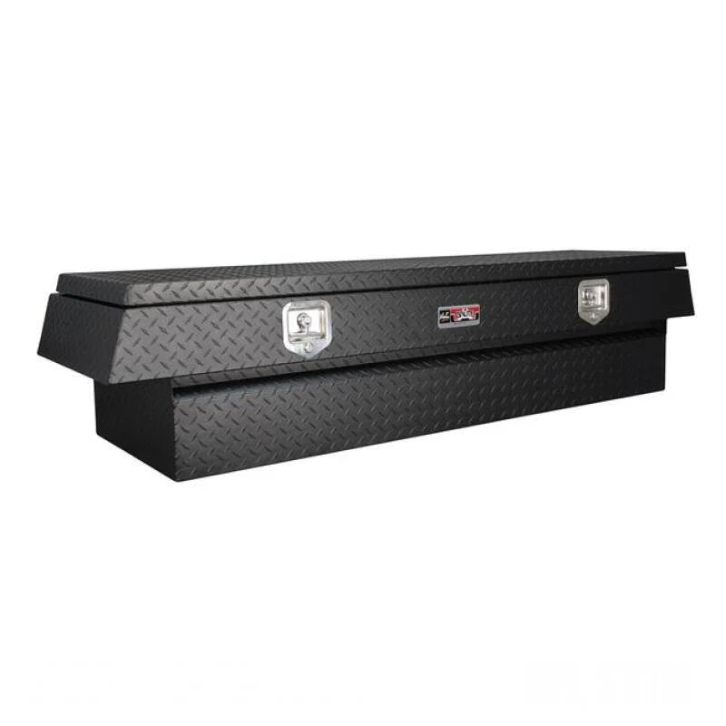 Westin/Brute Contractor TopSider Tool Box 60in w/Drawers & Doors 60 x 13.5 x 21 - Tex. Blk - Side View