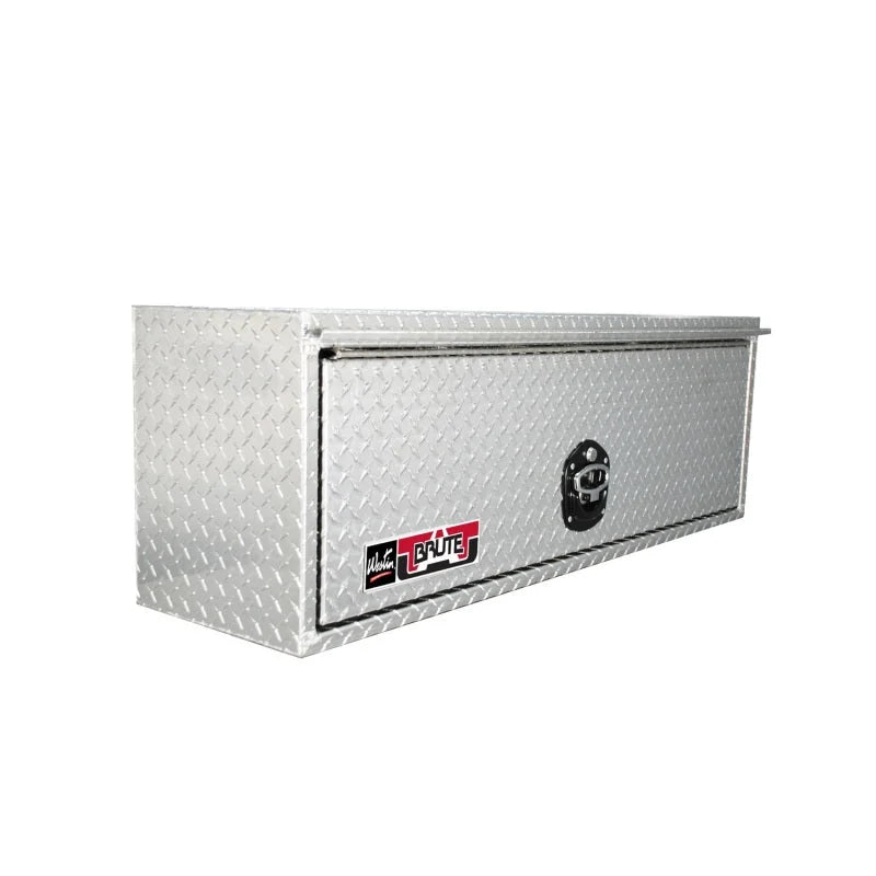 Westin/Brute HD Top Sider 13in x 48in w/flip up Door - Aluminum - Main Product View