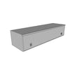 Load image into Gallery viewer, Westin/Brute HD Top Sider 13in x 60in w/flip up Door - Aluminum - Side View