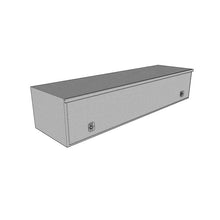 Load image into Gallery viewer, Westin/Brute HD Top Sider 13in x 72in w/flip up Door - Aluminum - Side View
