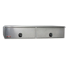Load image into Gallery viewer, Westin/Brute HD Top Sider 13in x 88in w/flip up Doors - Aluminum - Main Product View
