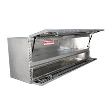 Load image into Gallery viewer, Westin/Brute High Cap 72in Stake Bed Contractor TopSider w/ Doors - Aluminum - Main Product View