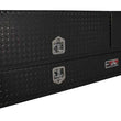 Load image into Gallery viewer, Westin/Brute High Cap 96in Stake Bed Contractor TopSider w/ Base Drawers 96 x 20 x 24 - Tex. Blk - Side View
