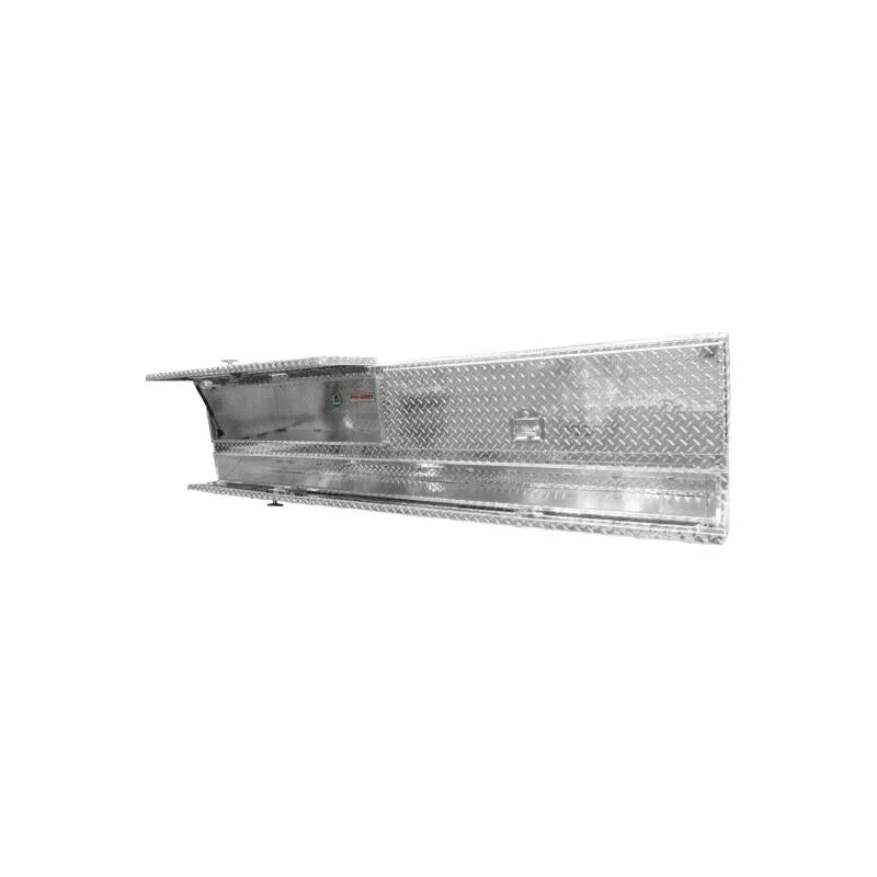 Westin/Brute High Cap 96in Stake Bed Contractor TopSider w/ Doors - Aluminum - Installation View