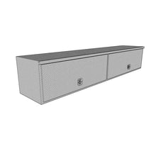 Load image into Gallery viewer, Westin/Brute High Cap HD Top Sider 16in x 96in w/flip up Doors - Aluminum - Side View
