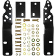 Load image into Gallery viewer, Westin/Fey 72-93 Fleet Side / 97-98 F-250/350HD (Exc. 250LD) Universal Bumper Mount Kit - Black - Main Product View