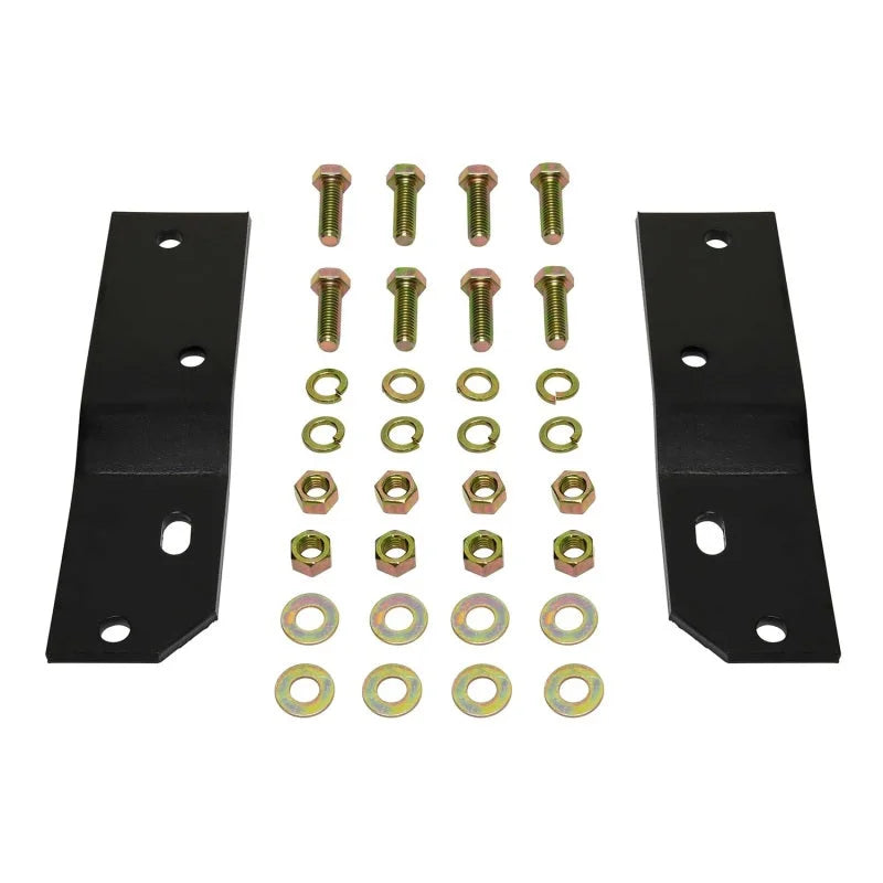 Westin/Fey 78-96 Ford Bronco Universal Aftermarket Bumper Mount Kit - Black - Side View