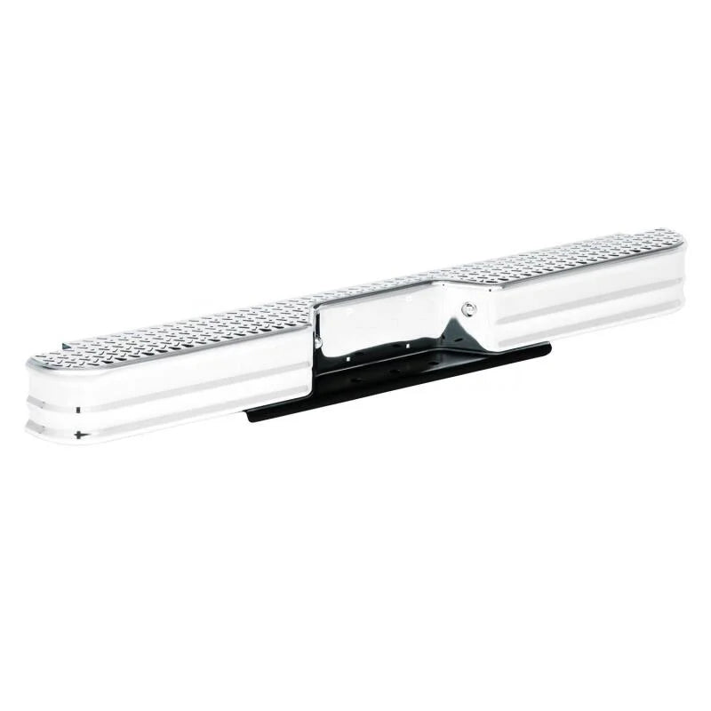 Westin/Fey 83-97 Mitsubishi Pickup / 80-88 Toyota Pickup Diamondstep Universal Bumper - Chrome - Main Product View