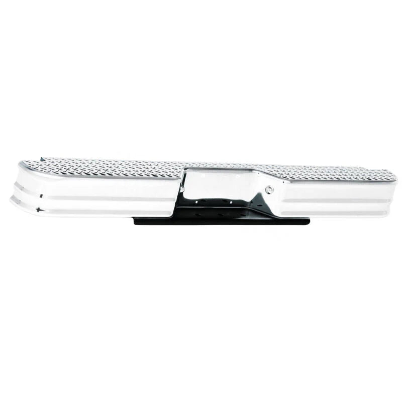 Westin/Fey 87-04 Dodge Dakota / 87-92 Jeep Comanche Diamondstep Universal Bumper - Chrome - Main Product View