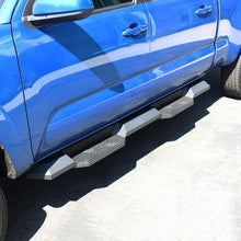 Load image into Gallery viewer, Westin/HDX 05-18 Toyota Tacoma Xtreme Nerf Step Bars - Textured Black - Side View
