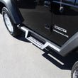 Load image into Gallery viewer, Westin/HDX 07-17 Jeep Wrangler 2Dr Drop Nerf Step Bars - Textured Black - Side View