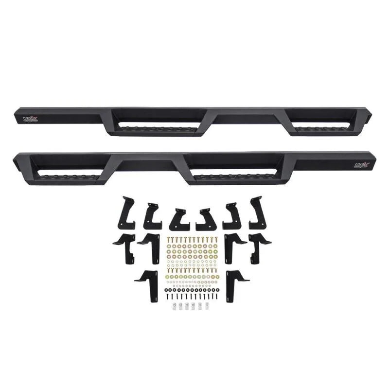 Westin/HDX 07-17 Jeep Wrangler Unlimited Drop Nerf Step Bars - Textured Black - Additional View 5
