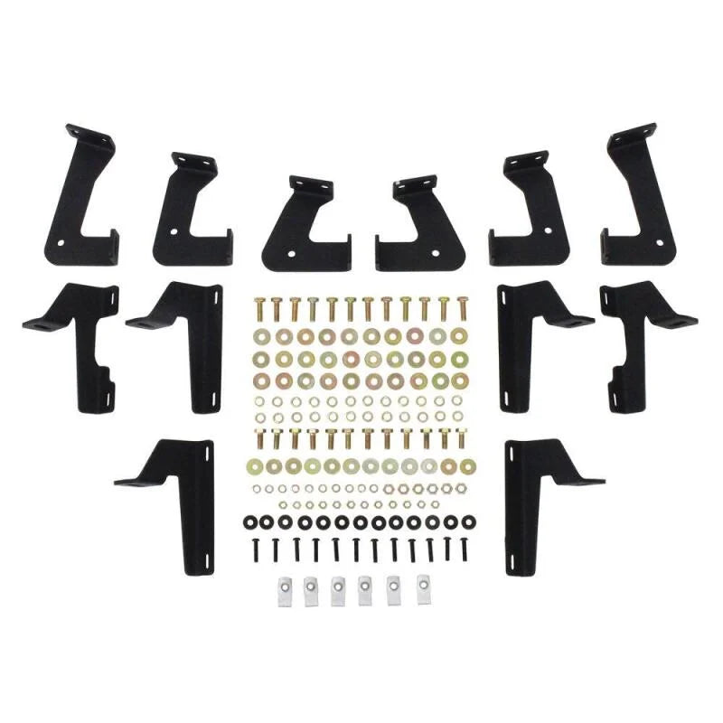 Westin/HDX 07-17 Jeep Wrangler Unlimited Drop Nerf Step Bars - Textured Black - Additional View 9