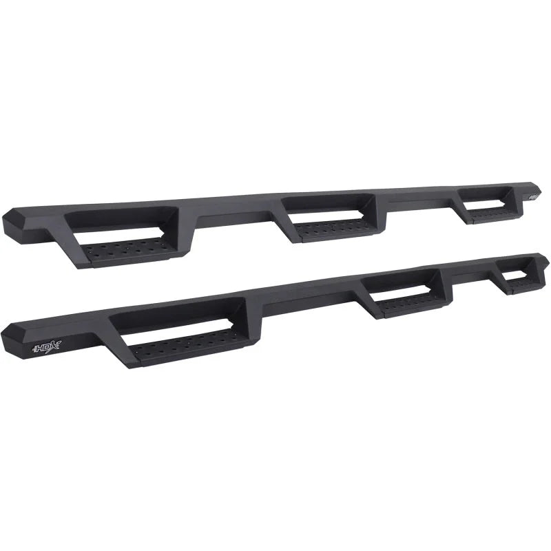 Westin/HDX 07-18 Chevrolet Silverado (Excl. Classic) 6.5ft. Bed Drop W2W Nerf Step Bars - Tex. Blk - Main Product View