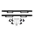 Load image into Gallery viewer, Westin/HDX 07-18 GM 15/25/3500 Crew Cab (Excl. Classic) SS Drop Nerf Step Bars - Textured Black - Back View