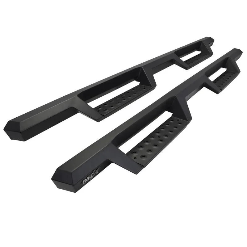 Westin/HDX 07-18 Toyota Tundra CrewMax Drop Nerf Step Bars - Textured Black - Main Product View