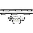 Load image into Gallery viewer, Westin/HDX 07-19 Chevrolet Silverado 2500 8ft Drop Wheel to Wheel Nerf Step Bars - Textured Black - Additional View 7