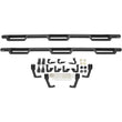 Load image into Gallery viewer, Westin/HDX 07-19 Chevy Silv 2500/3500 Crew (8ft) (Excl Dually) Drop WTW Nerf Step Bars - Blk - Back View