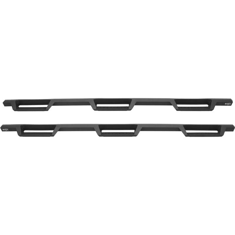 Westin/HDX 07-19 Chevy Silv 2500/3500 Crew (8ft) (Excl Dually) Drop WTW Nerf Step Bars - Blk - Additional View 5