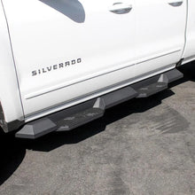 Load image into Gallery viewer, Westin/HDX 16-18 Nissan Titan XD Crew / 17-18 Titan Crew Cab Xtreme Nerf Step Bars - Textured Black - Side View