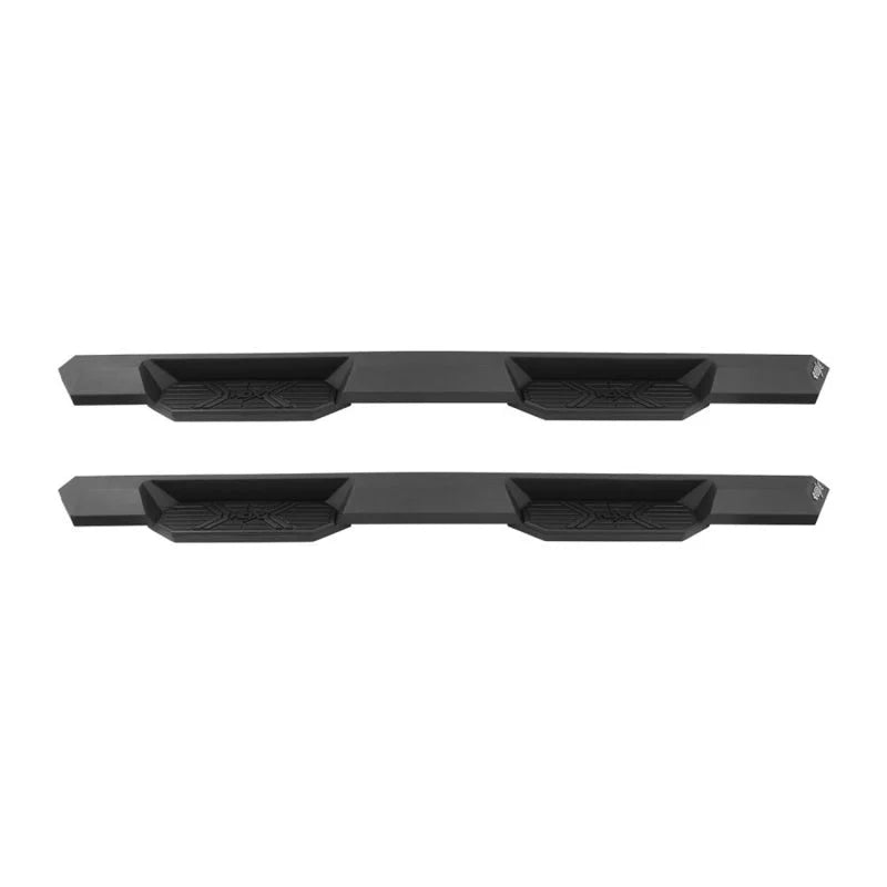 Westin/HDX 16-18 Nissan Titan XD Crew / 17-18 Titan Crew Cab Xtreme Nerf Step Bars - Textured Black - Back View