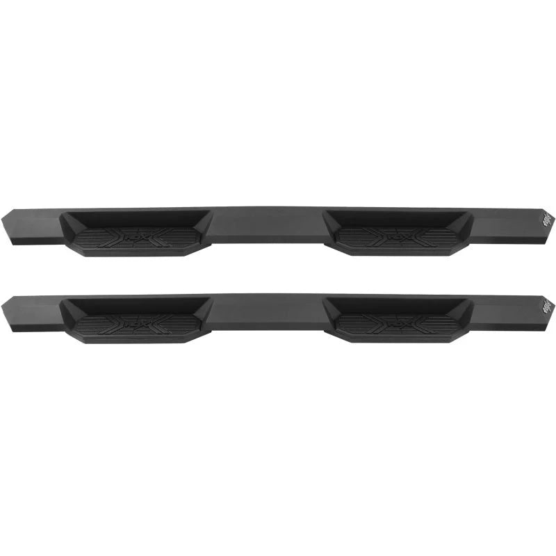 Westin/HDX 17-18 Ford F-150 SuperCab Xtreme Nerf Step Bars - Textured Black - Installation View