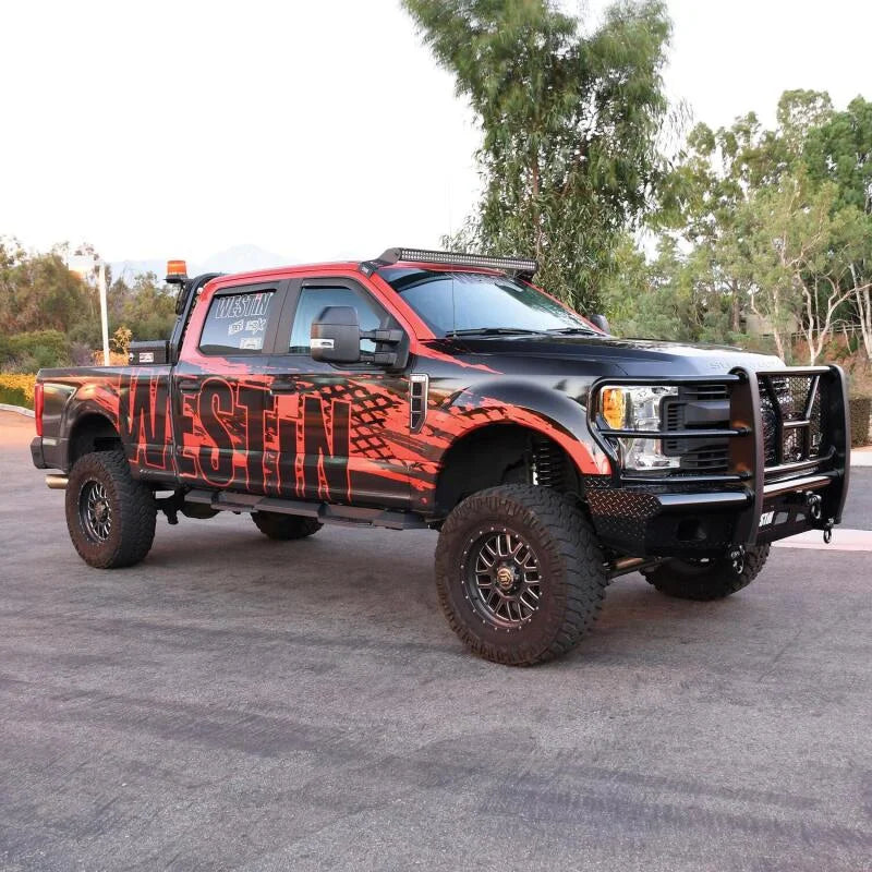 Westin/HDX 17-18 Ford F-150 SuperCrew Xtreme Nerf Step Bars - Textured Black - Additional View 5