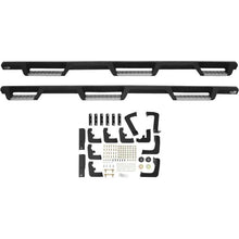 Load image into Gallery viewer, Westin/HDX 17-18 Ford F-250/350 Crew Cab (6.75ft Bed) Stainless Drop Nerf Step Bars - Textured Black - Additional View 5