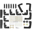 Load image into Gallery viewer, Westin/HDX 17-18 Ford F-250/350 Crew Cab (6.75ft Bed) Stainless Drop Nerf Step Bars - Textured Black - Additional View 8