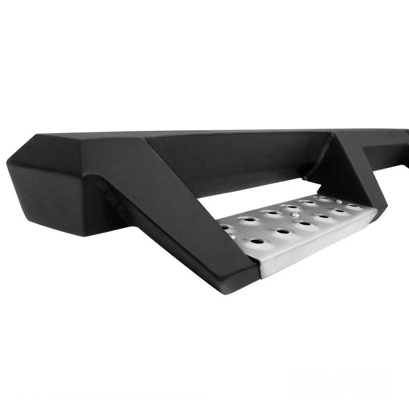 Westin/HDX 2018 Jeep Wrangler JL Unlimited Drop Nerf Step Bars - Textured Black - Additional View 8