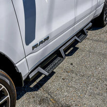 Load image into Gallery viewer, Westin/HDX 2019 Ram 1500 Crew Cab Drop Nerf Step Bars - Textured Black - Additional View 5