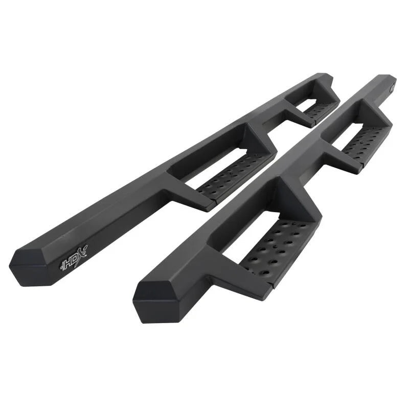 Westin/HDX 2021+ Ford Bronco Drop Nerf Step Bars - Textured Black - Main Product View