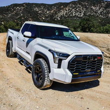 Load image into Gallery viewer, Westin/HDX 2022 Toyota Tundra Double Cab Drop Nerf Step Bars - Textured Black - Back View