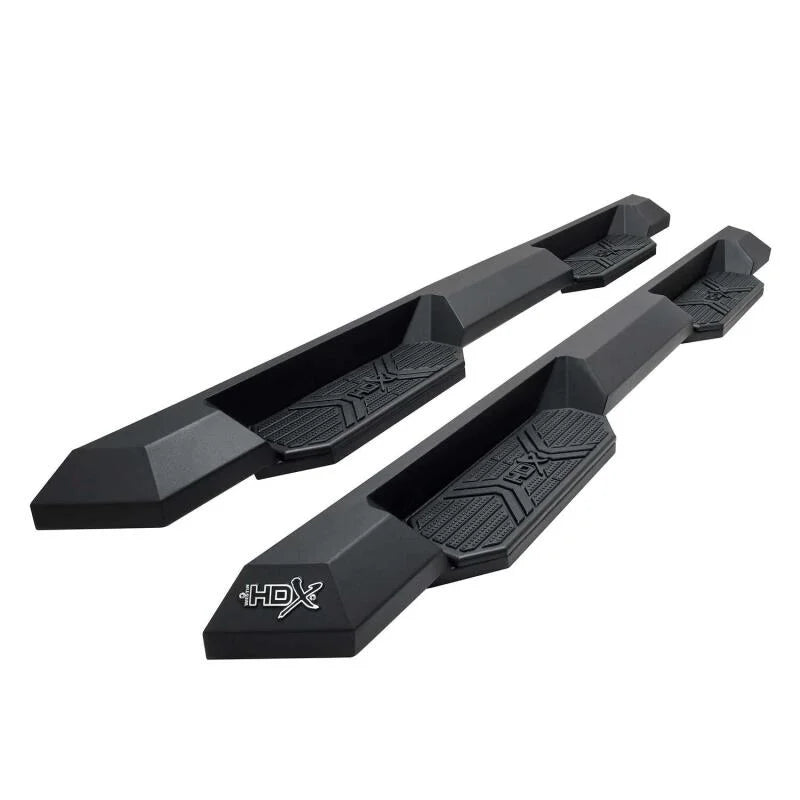Westin/HDX 2024+ Toyota Tacoma Double Cab Xtreme Nerf Step Bars - Textured Black - Main Product View
